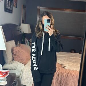 Las Vegas Black Pullover Hoodie – Size Large – Great Condition